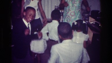 1976: children dancing HARLEM NEW YORK