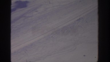 1963: snow covered driveway MUNICH GERMANY