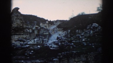 1962: a ruined, ancient city in the hills, seen at daytime EPHESUS TURKEY