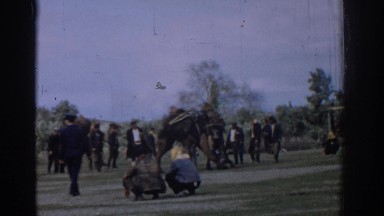 1962: a fight game of camels is point of attraction for everyone who is there