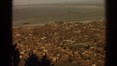 1962: metropolis along the ocean shore. IZMIR TURKEY