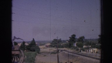1962: transportation in a rural town. IZMIR TURKEY