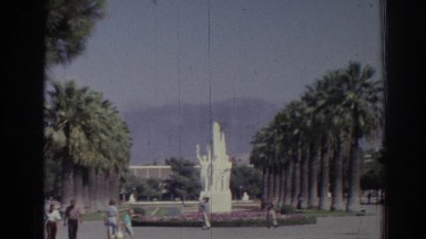 1962: flags flying in the wind. IZMIR TURKEY
