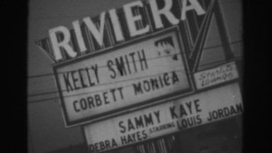 1962: a sign breathing fire. LAS VEGAS
