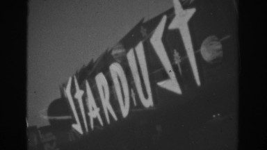 1962: video of light up billboards LAS VEGAS