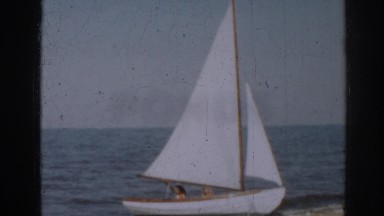 1963: sailing and playing at the beach. NEW JERSEY