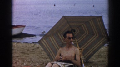 1963: people at the beach NEW JERSEY