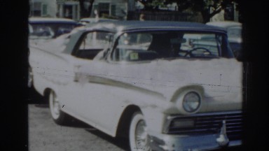 1963: cars parked in a line. NEW JERSEY