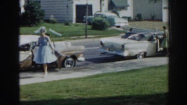 1963: nice dressed ladies getting out of a car. NEW JERSEY