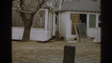 1963: neighborhood after a windstorm. NEW JERSEY