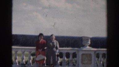 1968: Two Women Posing for a Picture in Russia
