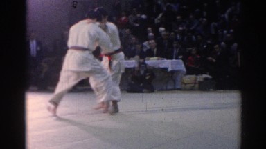 1967: Judo Match of Red Belts in Los Angeles California