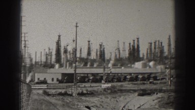 1937: life from back in the day with houses,cars, and nature LONG BEACH