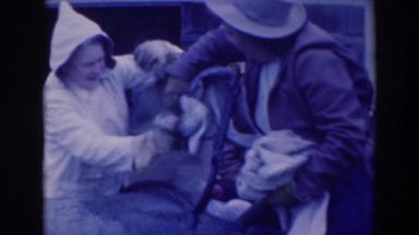 1937: boat in sea SACRAMENTO CALIFORNIA