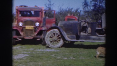 1937: country people doing labor intensive chores in an american rural area