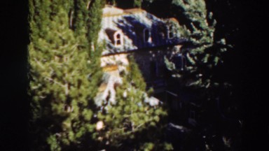 1937: house surrounded by greenery VIRGINIA CITY CALIFORNIA