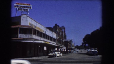 1967: Identity of a Building at a Street Junction in Brisbane Australia