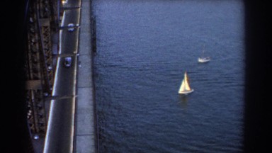 1967: two dueling ships, which one will win the race down the river? SYDNEY