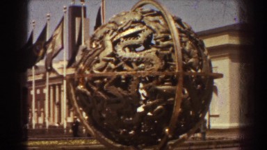1939: Flags Flying at New York World's Fair