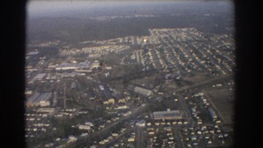 1967: an aerial view of a city at daytime BRISBANE AUSTRALIA