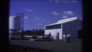 1967: people standing outside the factory. BRISBANE AUSTRALIA