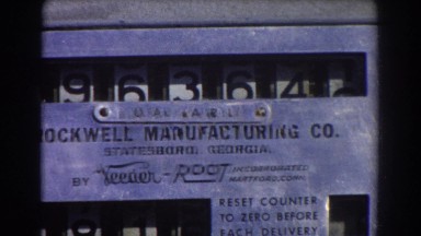 1967: two men discuss use of irrigation pumps. BRISBANE AUSTRALIA