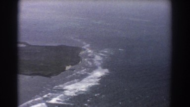 1967: vast sea water flowing beautiful sight dry area in between PERTH AUSTRALIA