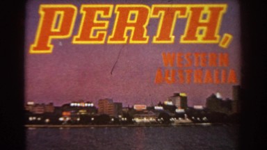 1967: still clip of a postcard from perth, western australia PERTH AUSTRALIA
