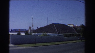 1967: cars driving down the freeway. PERTH AUSTRALIA