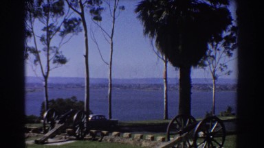 1967: wartime monuments now silent in sunshine PERTH AUSTRALIA