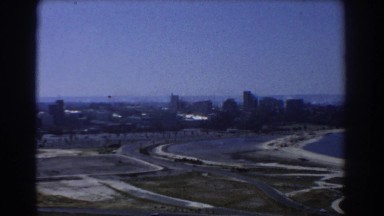 1967: view of bridge and water PERTH AUSTRALIA