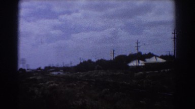 1967: railroad tracks lined with telephone poles PERTH AUSTRALIA
