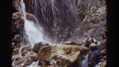 1939: waterfall oasis MOUNT WASHINGTON NEW HAMPSHIRE