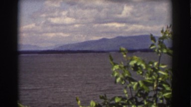 1939: beautiful sight of the lake. MOUNT WASHINGTON NEW HAMPSHIRE