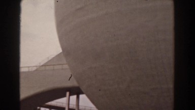 1939: a massive globular structure being visited by a many people NEW YORK