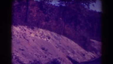 1938: a beautiful waterfall flowing over rocks. BLACKWATER FALLS WEST VIRGINIA