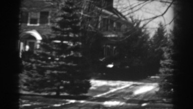 1938: two story dwelling after fresh snowfall. WINCHESTER MARYLAND