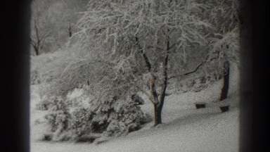 1938: snowy hill and land. MARTINSBURG WEST VIRGINIA
