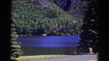 1938: a quiet and restful lake. MOUNT WASHINGTON NEW HAMPSHIRE