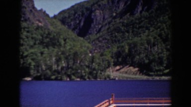 1938: pier at cap.s folly reads "no diving this pool." MOUNT WASHINGTON