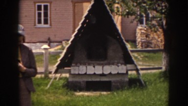 1938: a hut type shelter with heavy winds MOUNT WASHINGTON NEW HAMPSHIRE