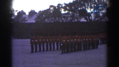 1938: royal guard at the palace. QUEBEC