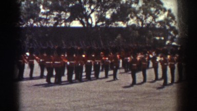 1938: people marching QUEBEC
