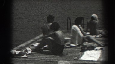 1938: ladies out suntanning. NEW JERSEY