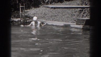 1938: time for a casual swim. NEW JERSEY