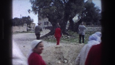 1976: Tourists Exploring Historic Site in Jerusalem, Israel