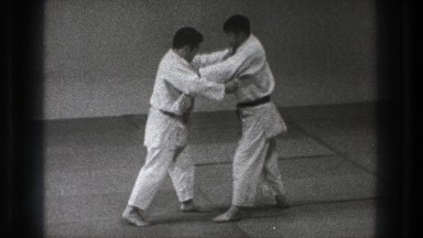 1971: slow motion karate move TOKYO JAPAN