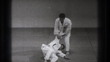 1971: a funny looking karate match. TOKYO JAPAN
