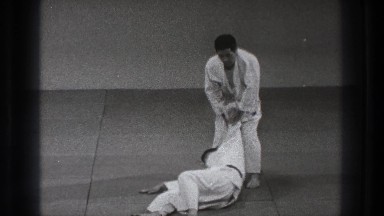 1971: Man Flipped Onto Back During Martial Arts Event Tokyo Japan