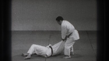 1971: karate demonstration. TOKYO JAPAN